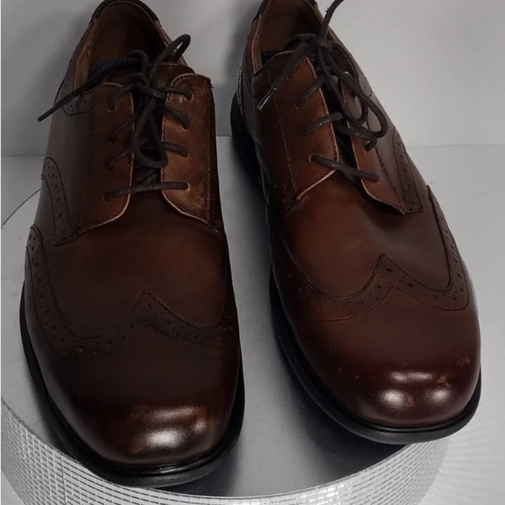 Florshiem Classic Brown Leather Men's size 13 EEE brand new w out box and tags